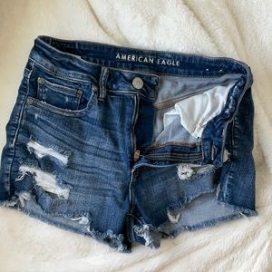 American eagle denim shorts